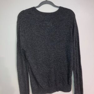 Grey Hollister V-Neck Sweater